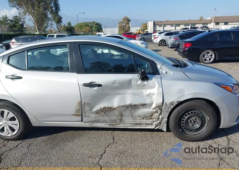 2022 Nissan Versa 1.6 S Xtronic Cvt z USA, uszkodzony, nr VIN 3N1CN8DV8NL855724